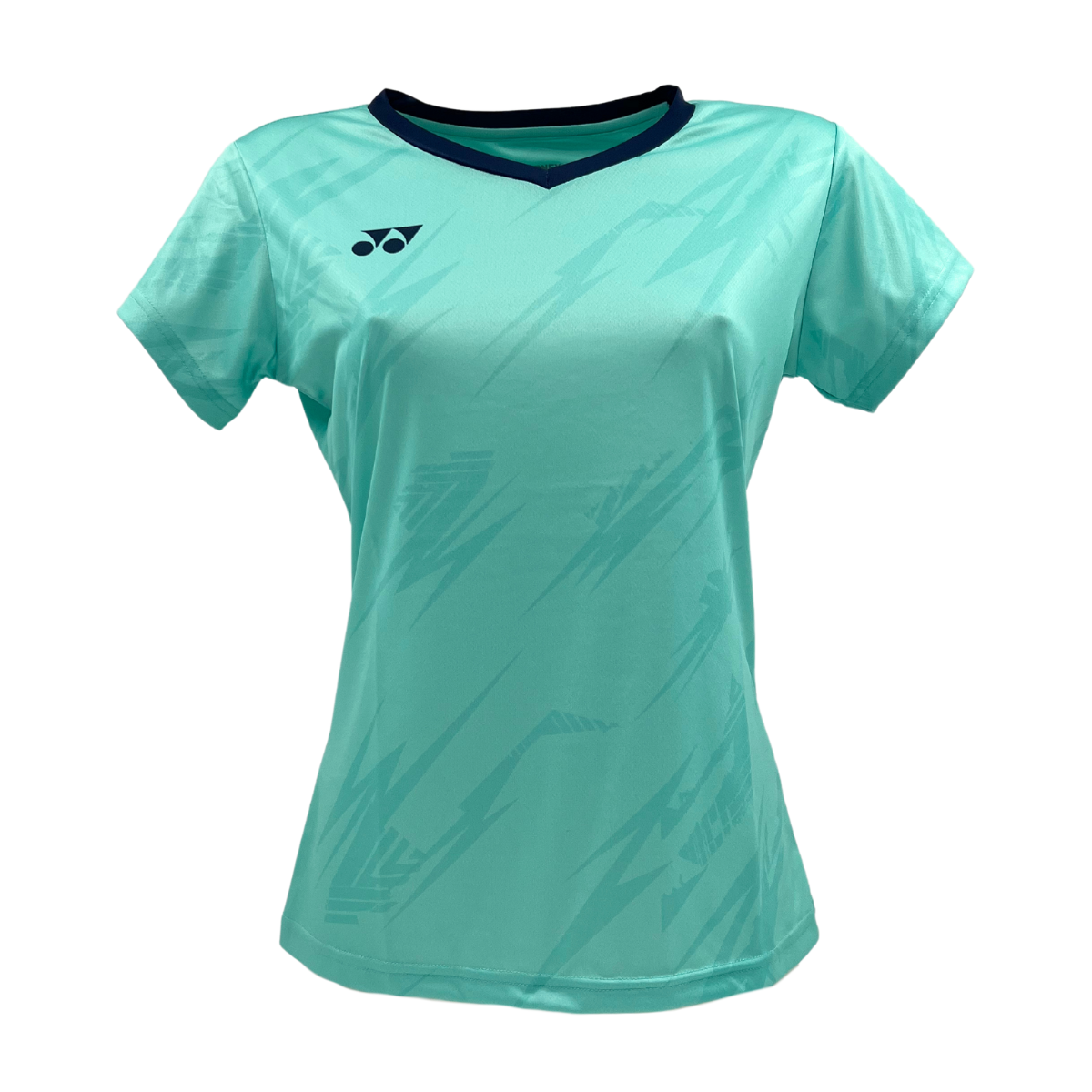 Yonex YTL8 T-Shirt Womens (Mint/Navy) Mint Navy Clothing Yonex