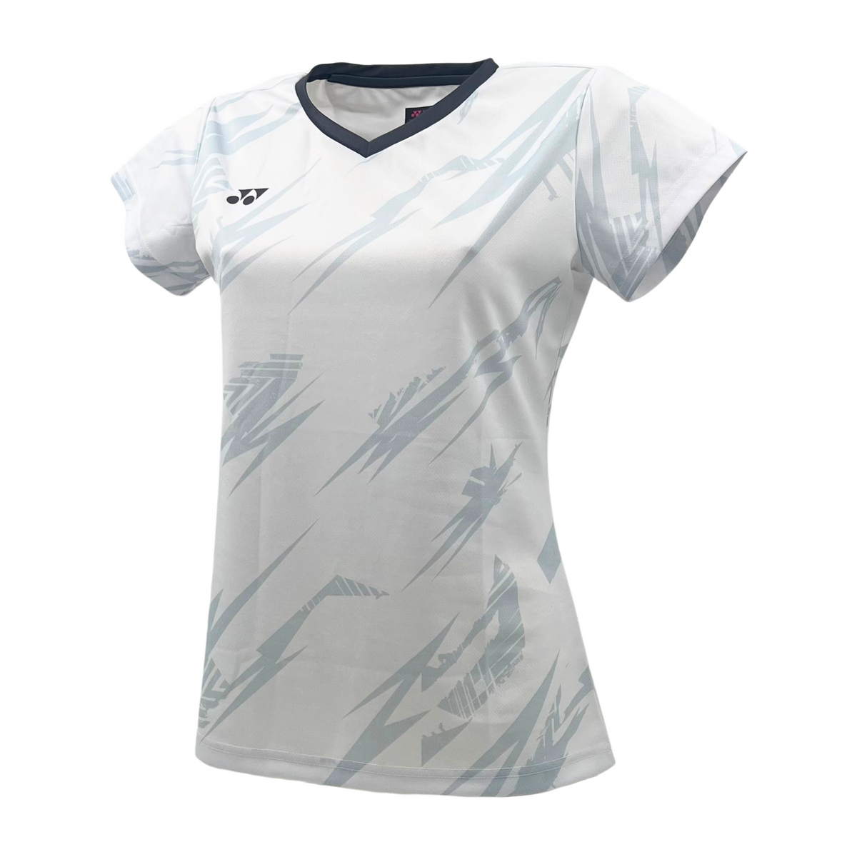 Yonex YTL8 T-Shirt Womens (White/Charcoal) White Charcoal Clothing Yonex