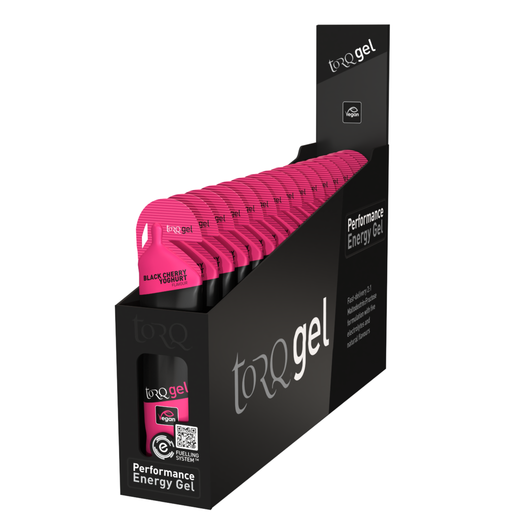 TORQ Energy Gel - Black Cherry Yoghurt (Box of 15 x 45g) Nutrition Torq