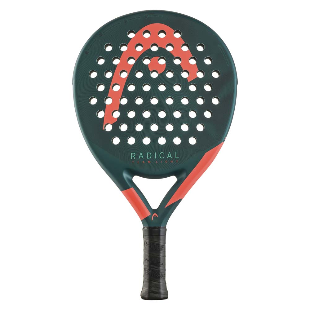 Head Radical Team Light 2026 Padel Racket - Black/Fluo Orange Black Fluo Orange One Size Padel Head
