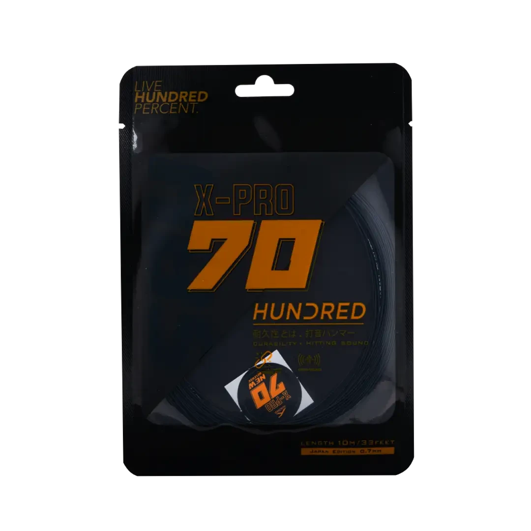Hundred 70 X Pro Badminton String HBAA-3M016-2 String (Packs) Hundred