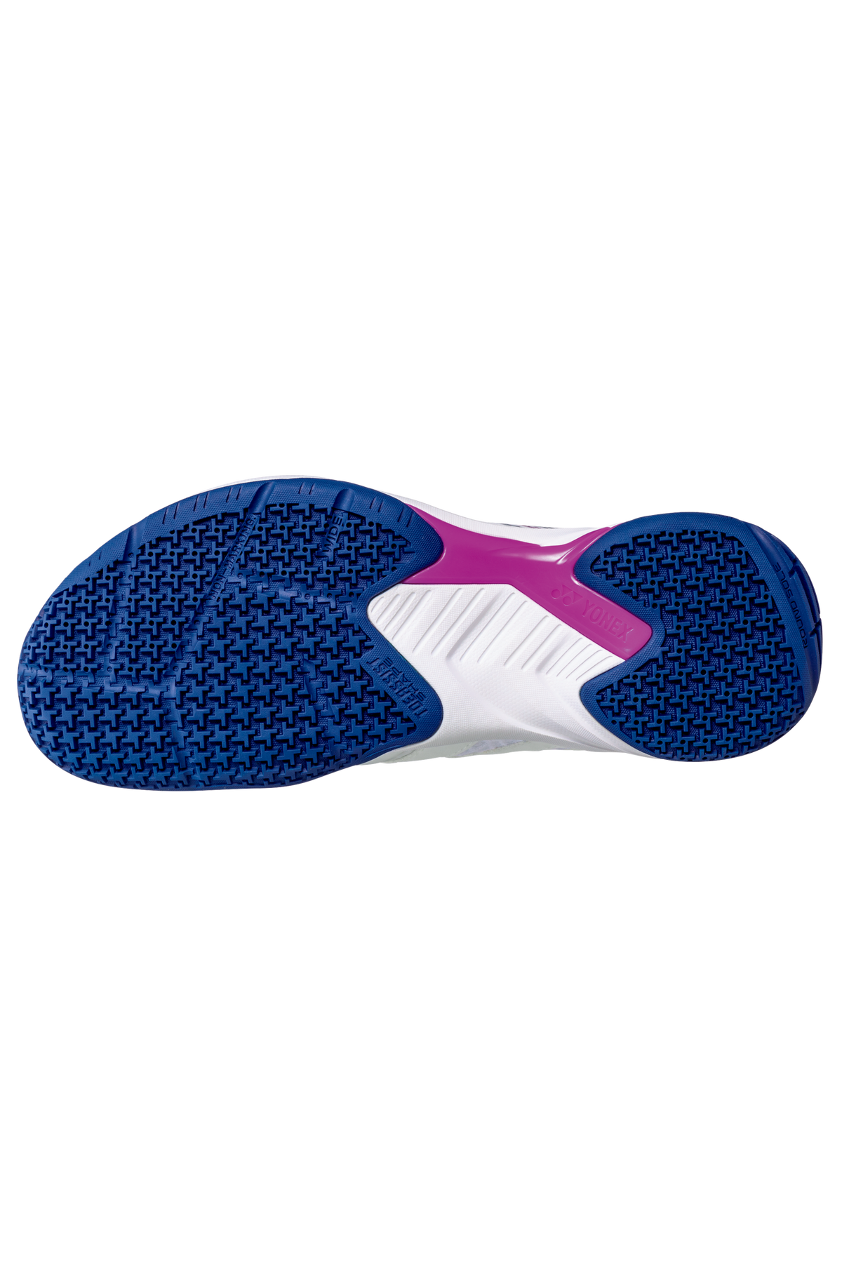 Yonex Cascade Accel Wide Badminton Shoes Mens (White/Purple)