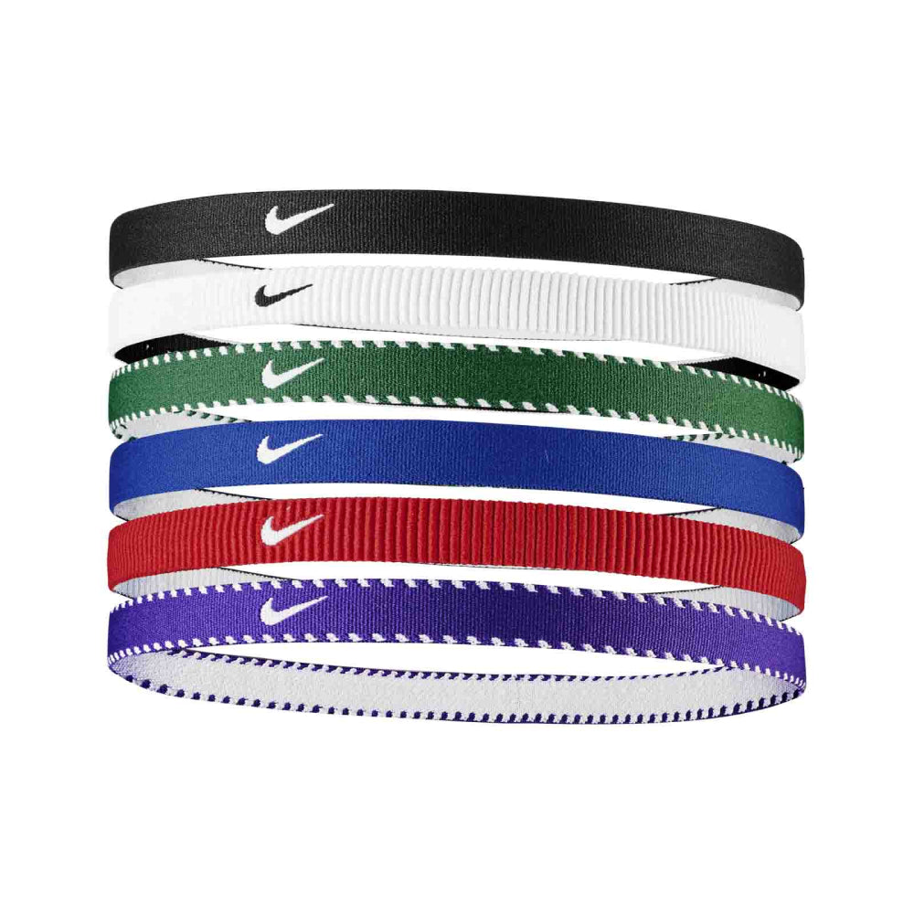 Nike Flex Classic (101.1927) Headband 6Pack Game Royal University Red White One Size Accessories Nike