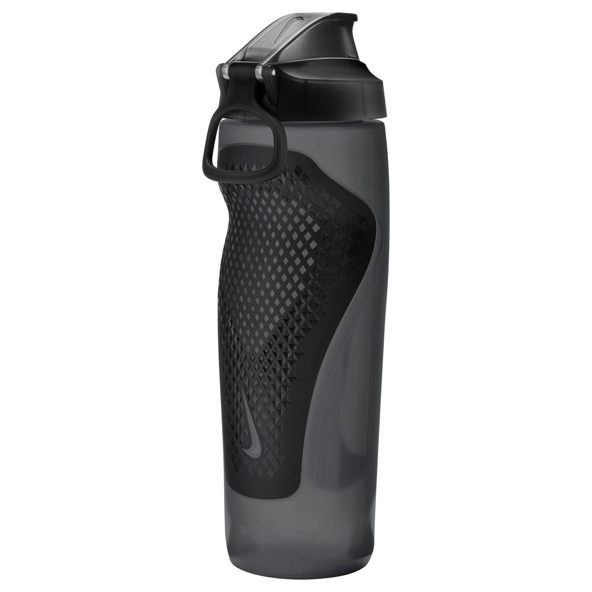 Nike Refuel Bottle Locking Lid 24oz - Black/Silver Accessories Nike
