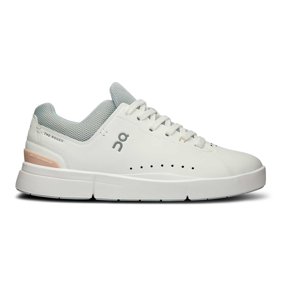 On The Roger Advantage 2 Womens (White/Rosehip)
