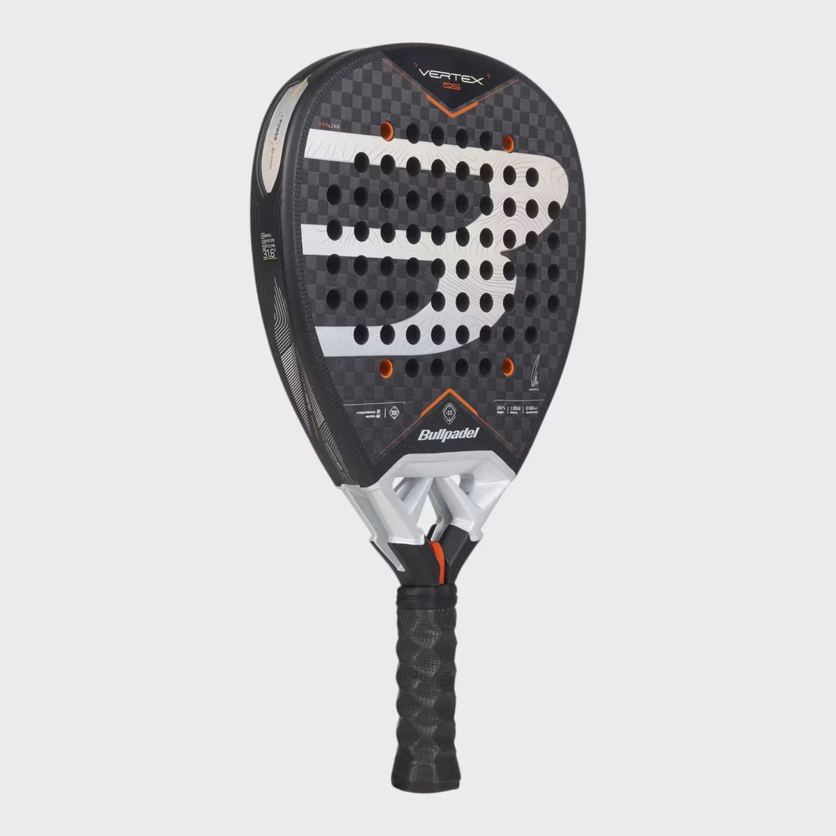 Bullpadel Vertex 05 27 Padel Racket - Black DQ78