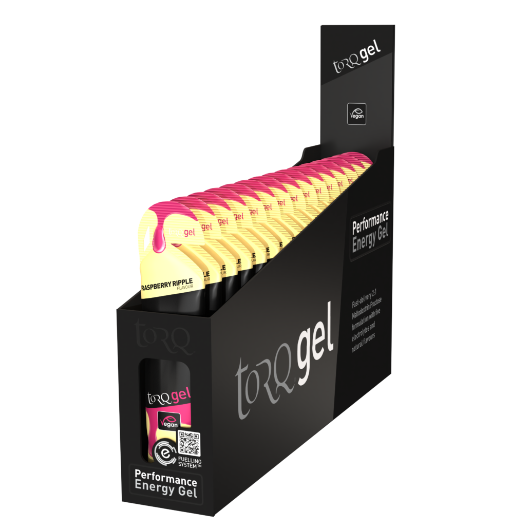 TORQ Energy Gel - Raspberry Ripple (Box of 15 x 45g) Nutrition Torq