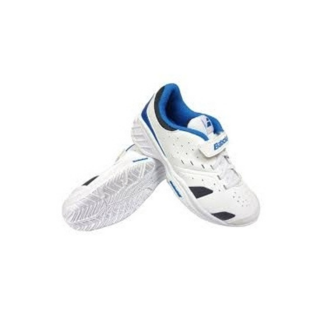 Babolat Drive 3 32S1491 Tennis Shoes Juniors (White/Blue)