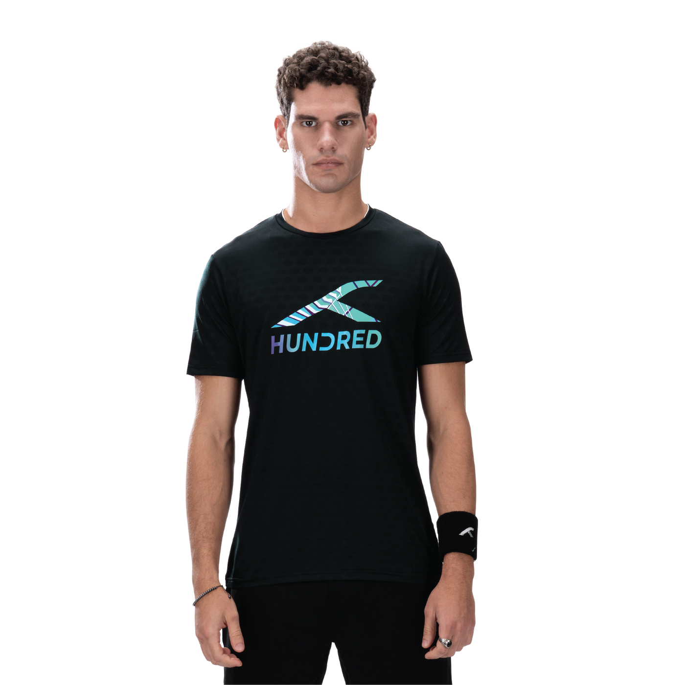 Hundred RN T-Shirt HBTS-5M022-1 Men - Black Black Clothing Hundred