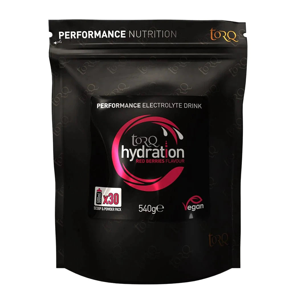 Torq Hydration 540g Pouch (Red Berries) Red Berries Nutrition Torq