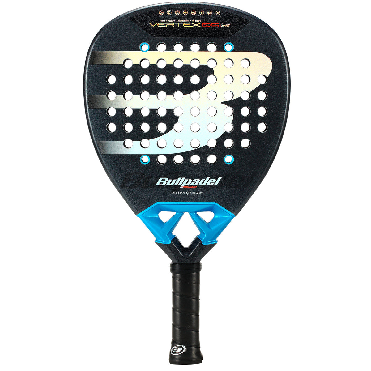 Bullpadel Vertex 05 Comfort 2026 Padel Racket - Black Padel BullPadel