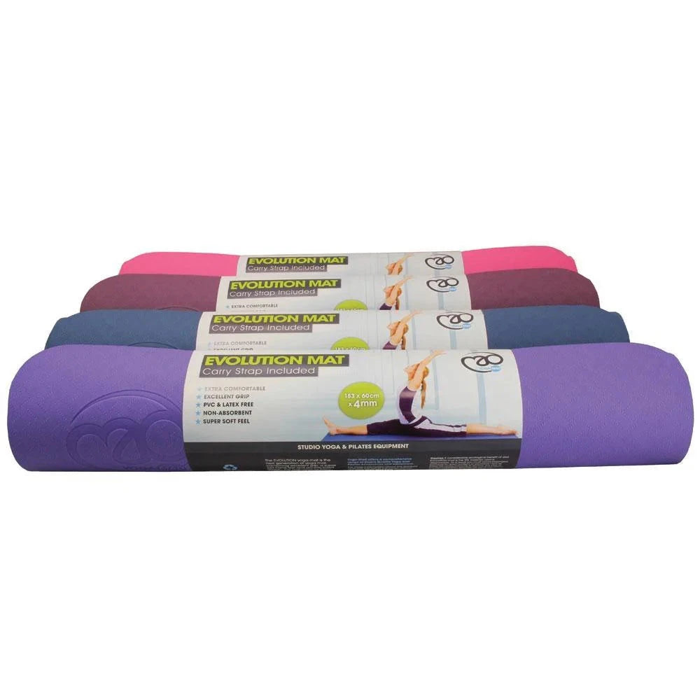 Fitness Mad Evolution Yoga Mat 4mm - Multicolor Accessories Fitness Mad