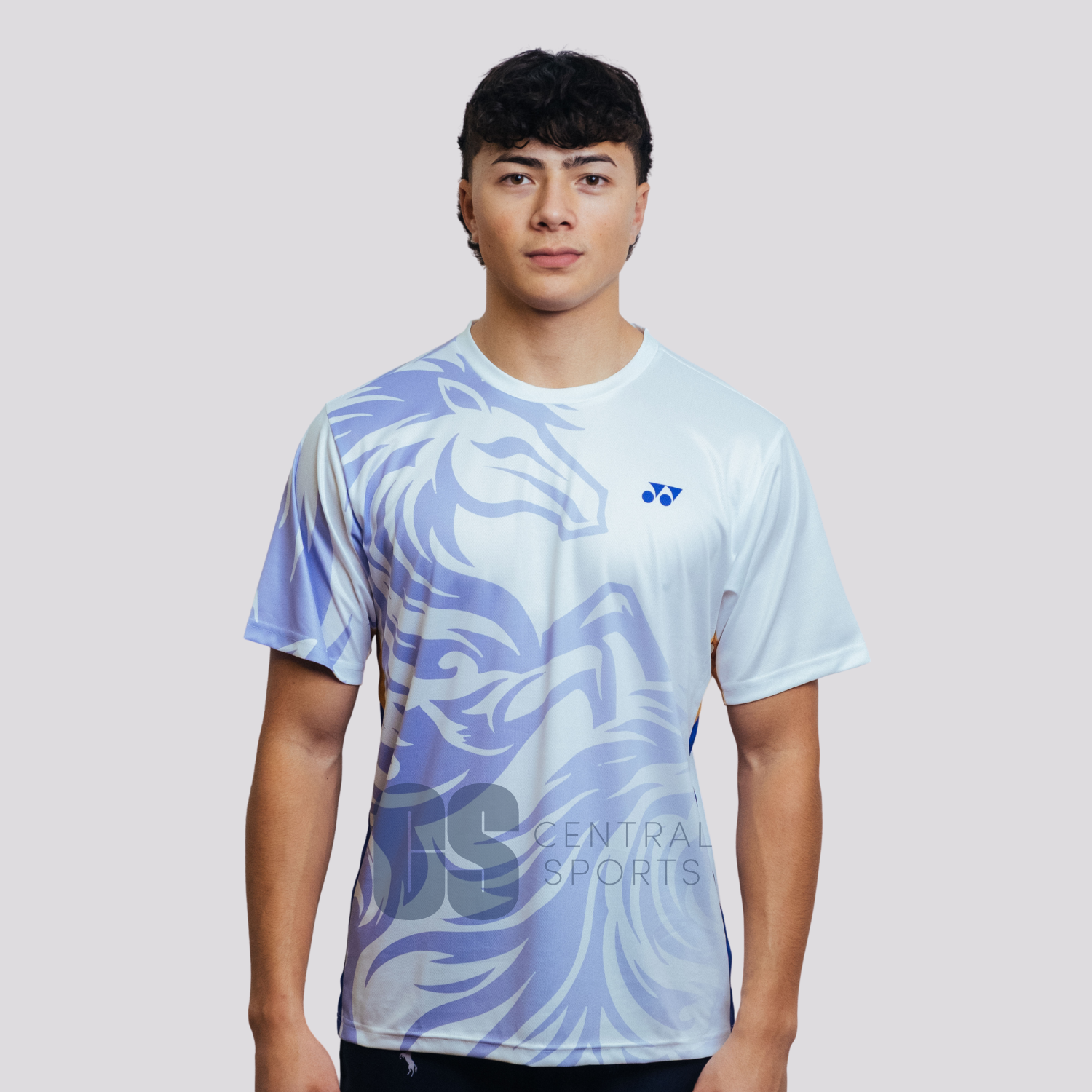 Yonex CNY 2026 White Performance Top Men - Imperial Stallion