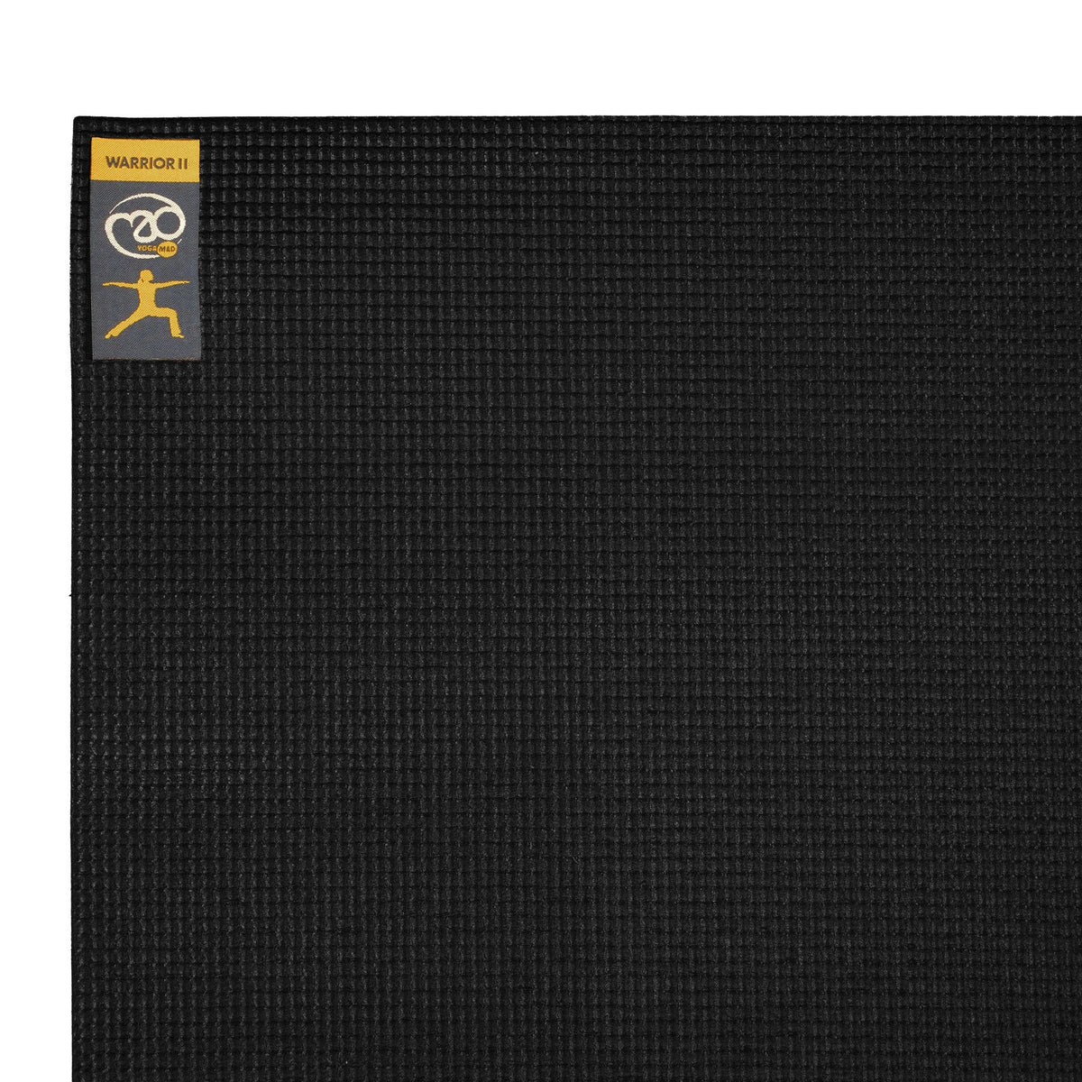 Fitness Mad Warrior II Yoga Mat 4mm (Black) Exercise & Fitness Fitness Mad