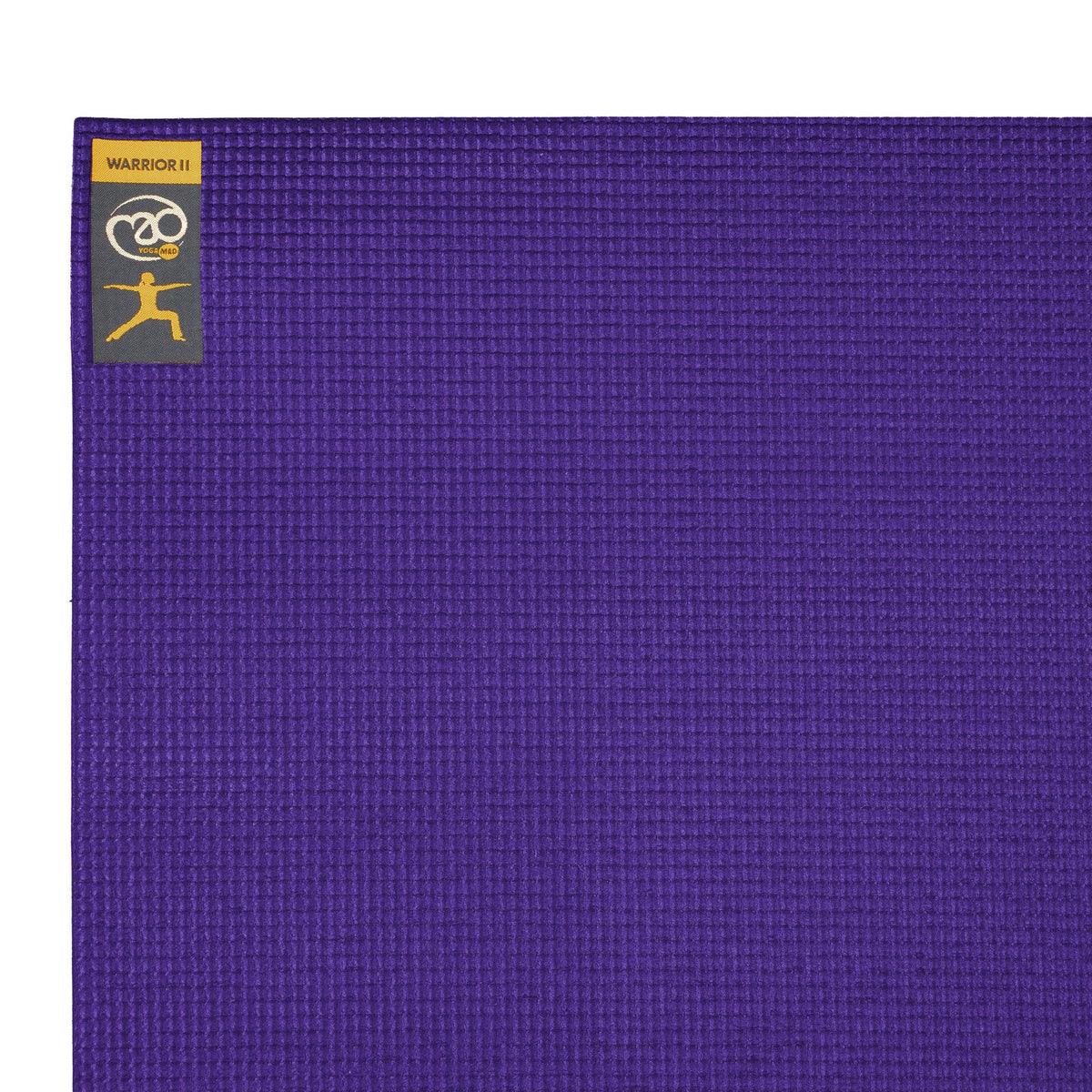 Fitness Mad Warrior II Plus Yoga Mat 6mm - Purple Accessories Fitness Mad