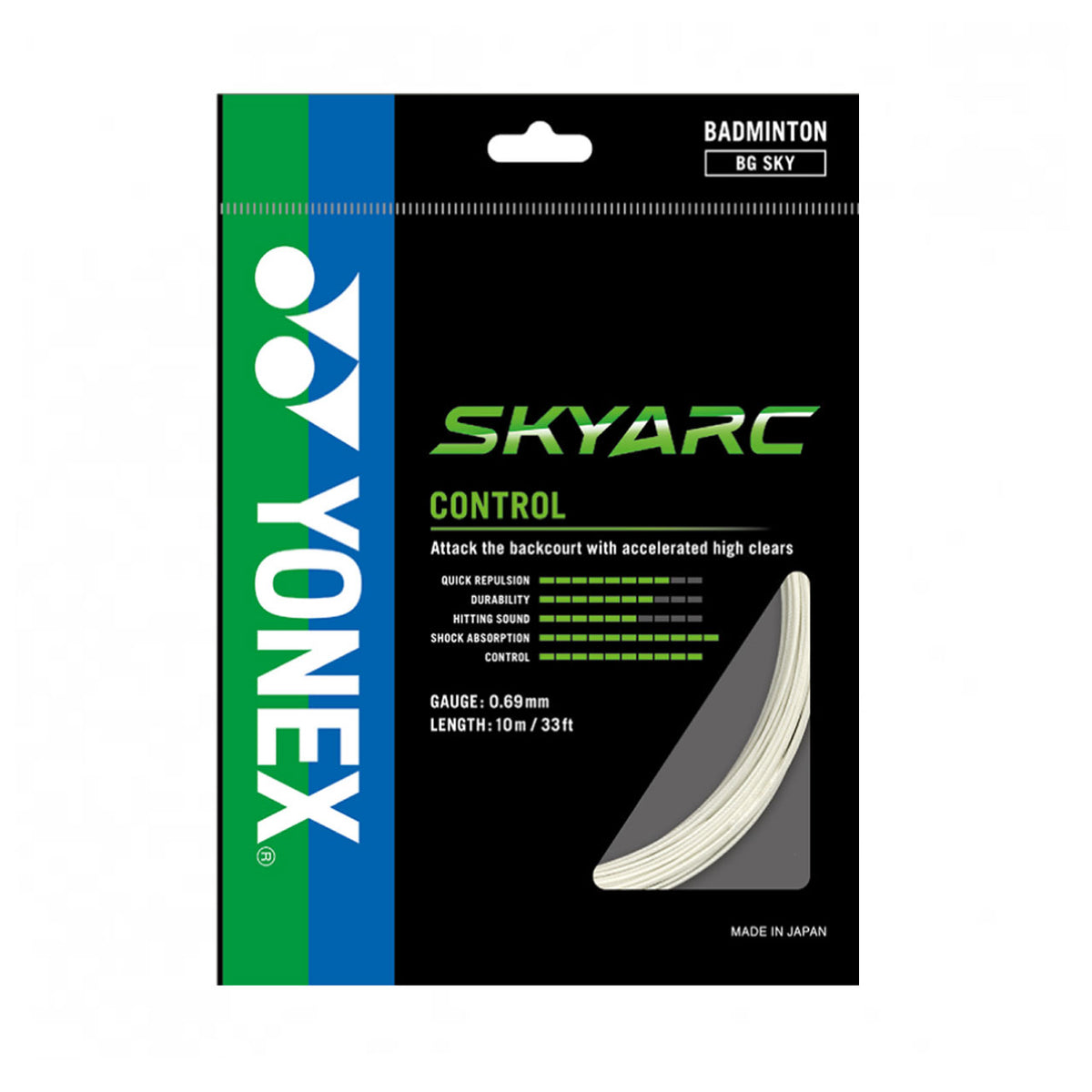 Yonex BG SKYARC String (10m Set)