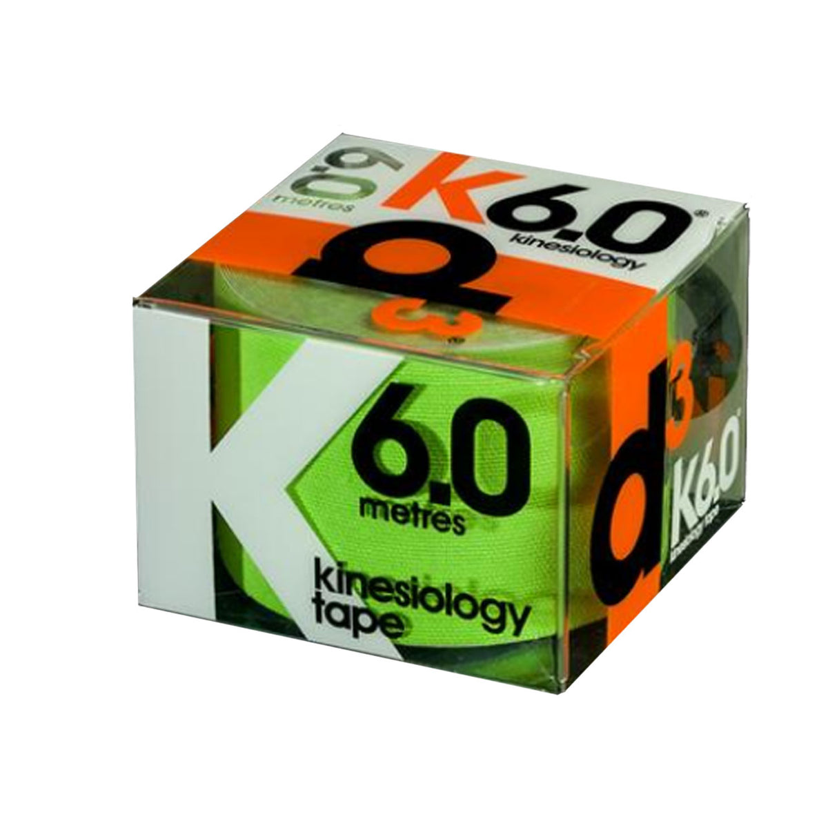 D3 Kinesiology Tape K6.0 50mm x 6m GREEN