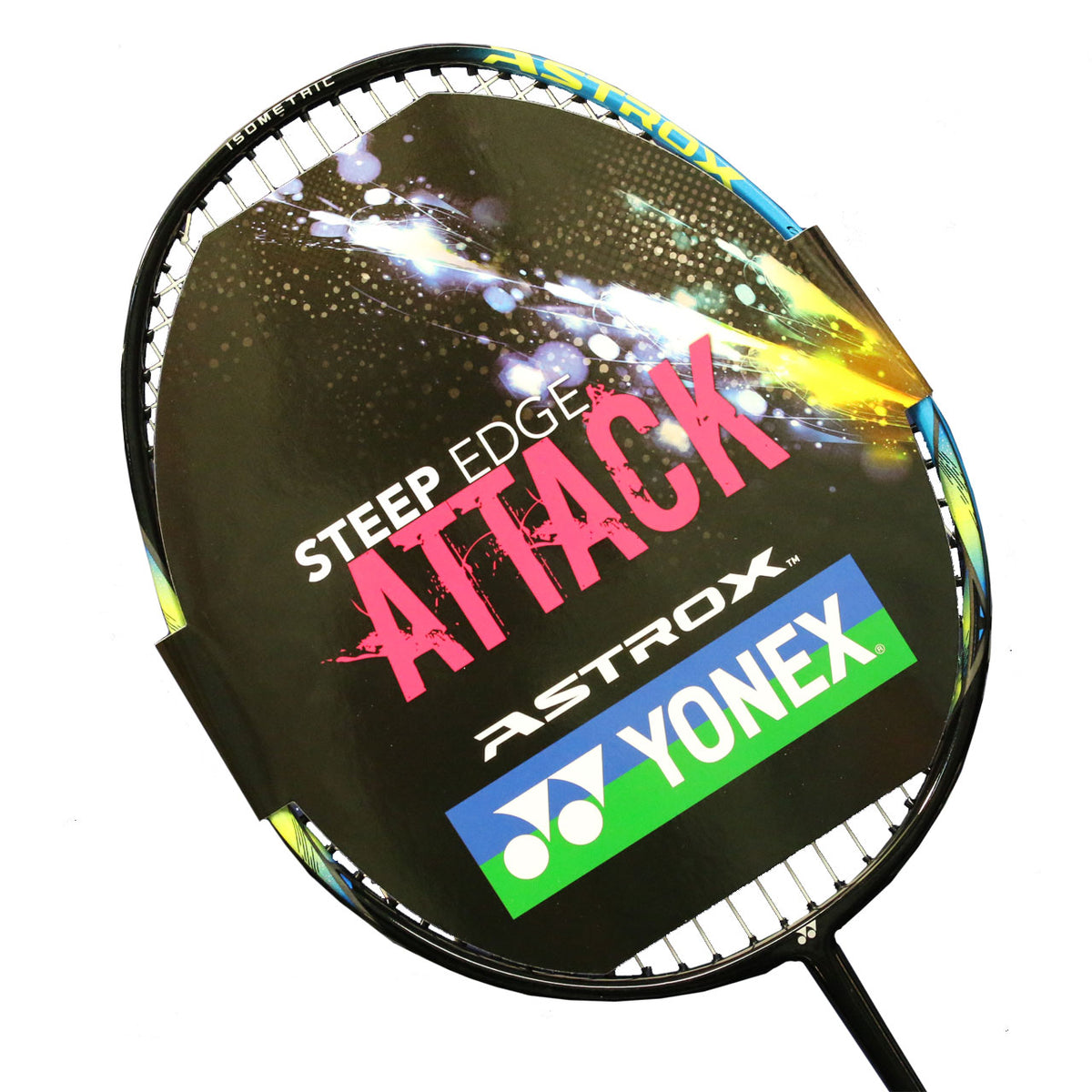 Yonex Astrox E13 Badminton Racket Strung (Black/Blue)