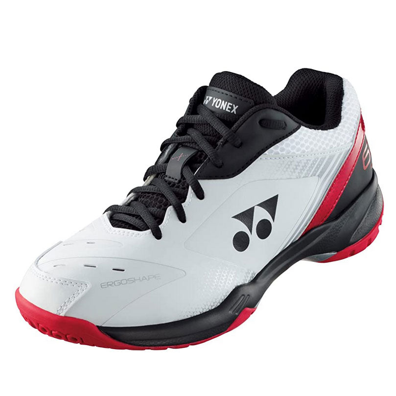 Yonex Power Cushion 65X3 SHB65X3EX Badminton Shoes Unisex (White/Red)