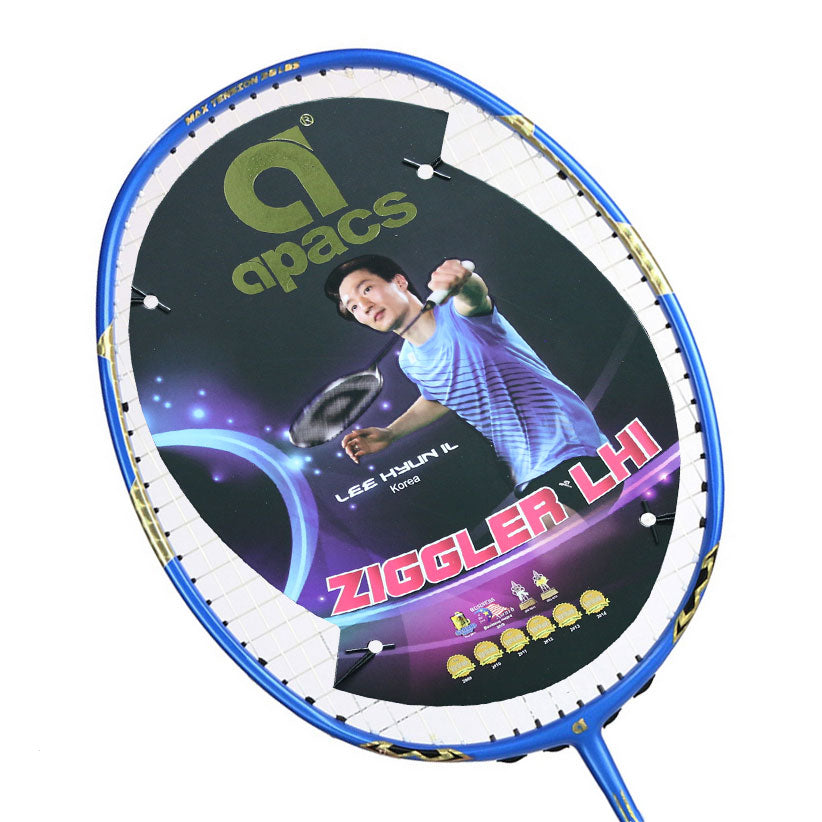 Apacs Ziggler LHI Badminton Racket (Unstrung)