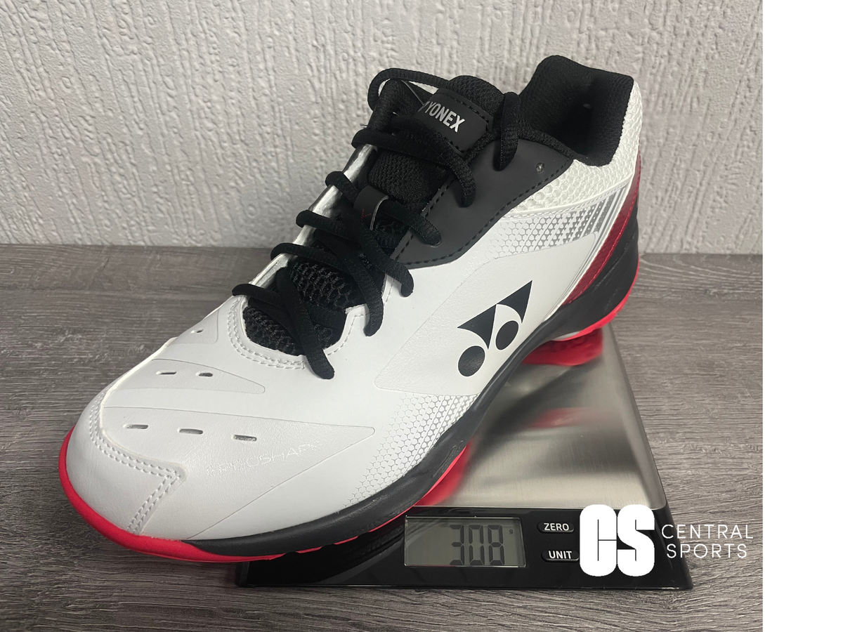 Yonex Power Cushion 65X3 SHB65X3EX Badminton Shoes Unisex (White/Red)