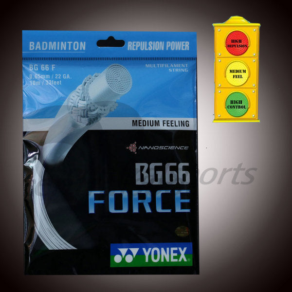 Discounted Professional Restring Add On (Hundred) BG66 Force (10m set) Add-on
