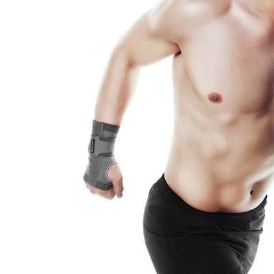 Rehband QD Knitted Wrist Support R-6904 GREY Clearance Rehband