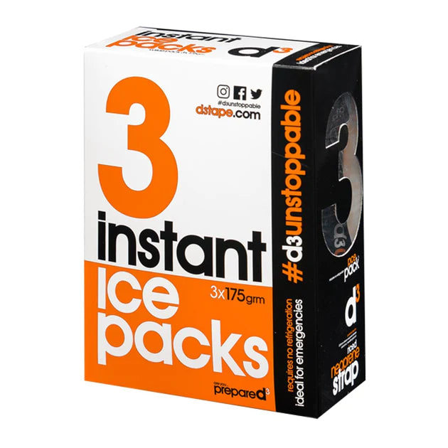 D3 Instant Ice Packs (3ppk) NO COLOUR N/A