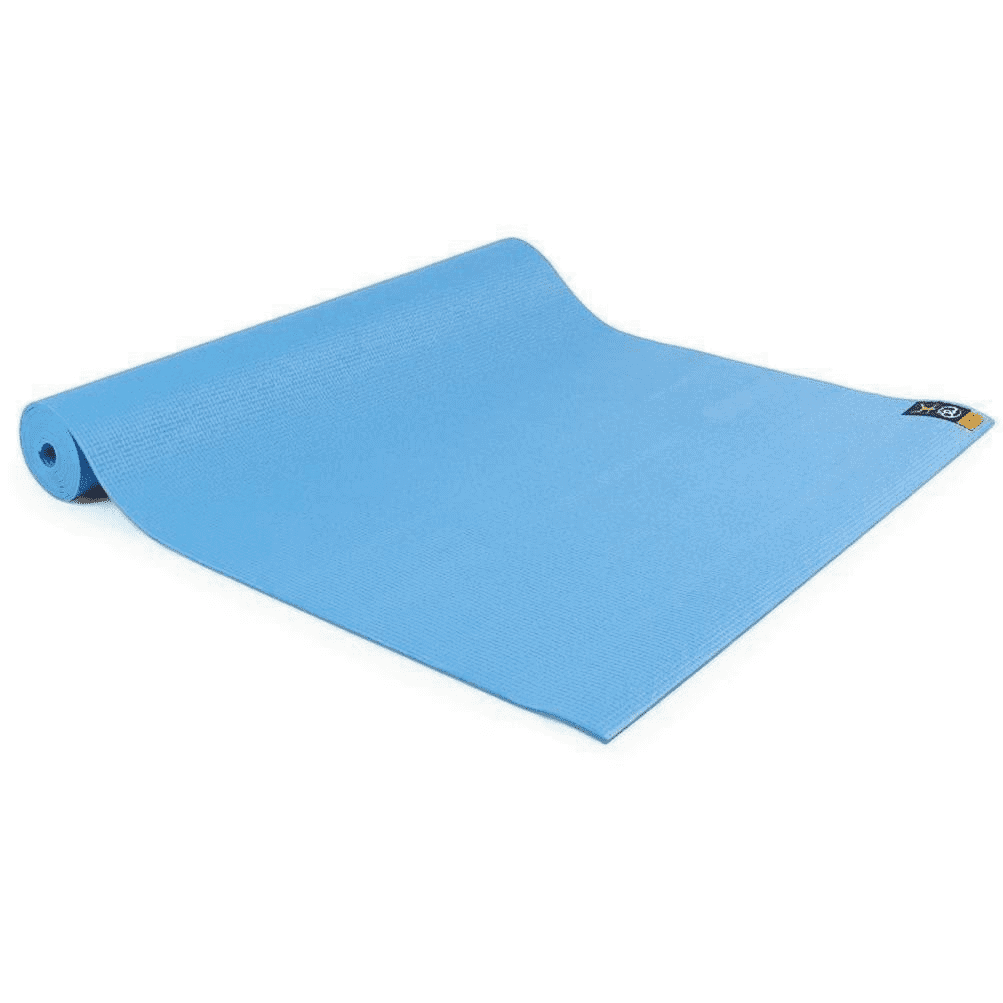 Fitness Mad Warrior II PLUS Yoga Mat 6mm Light Blue