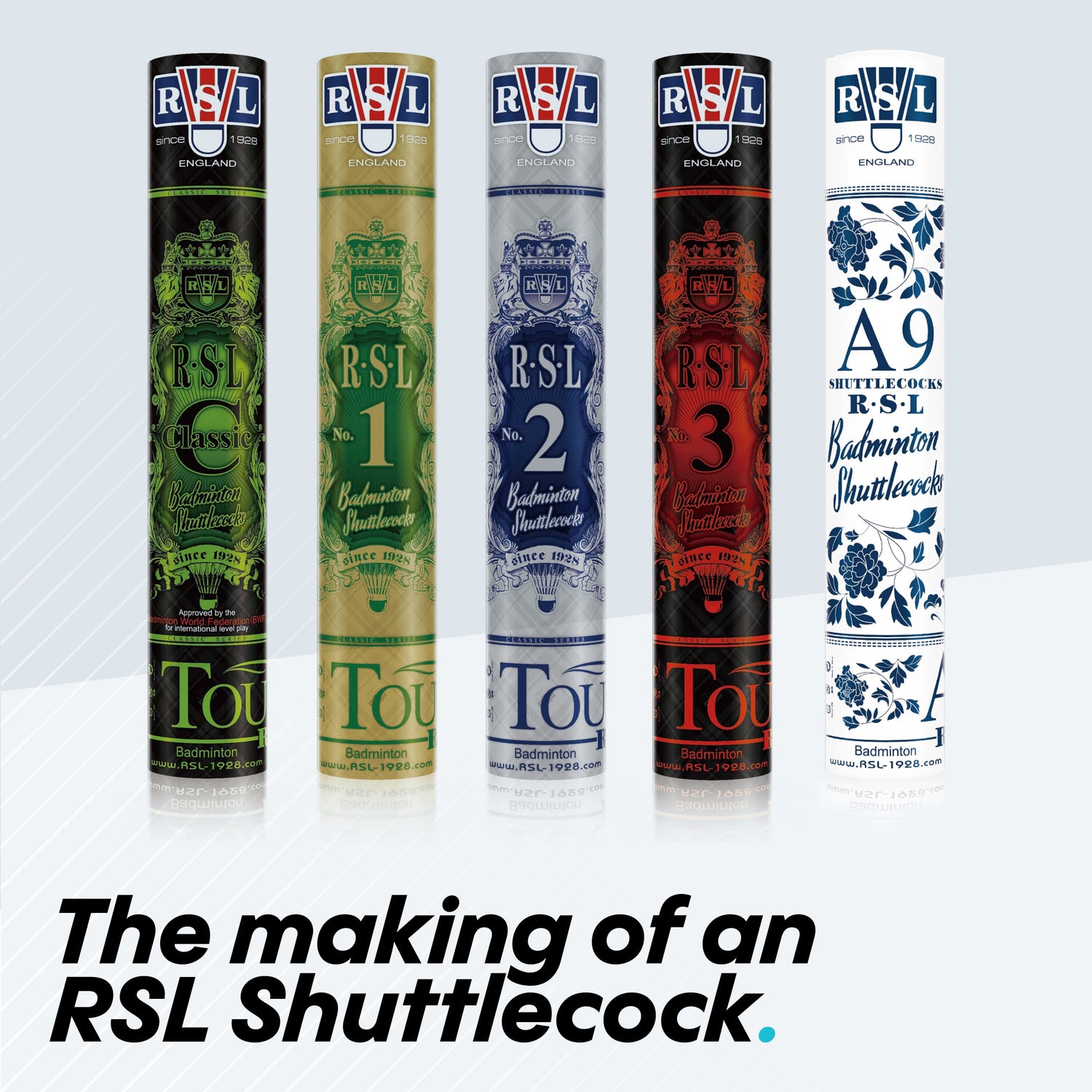 The Making of a RSL Shuttlecock