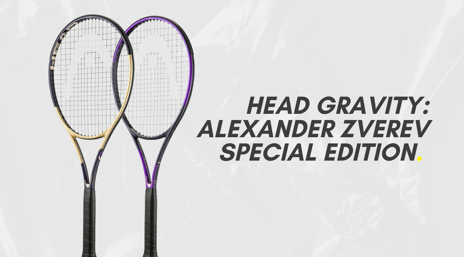 HEAD Gravity Zverev 2026: What Makes This Special?