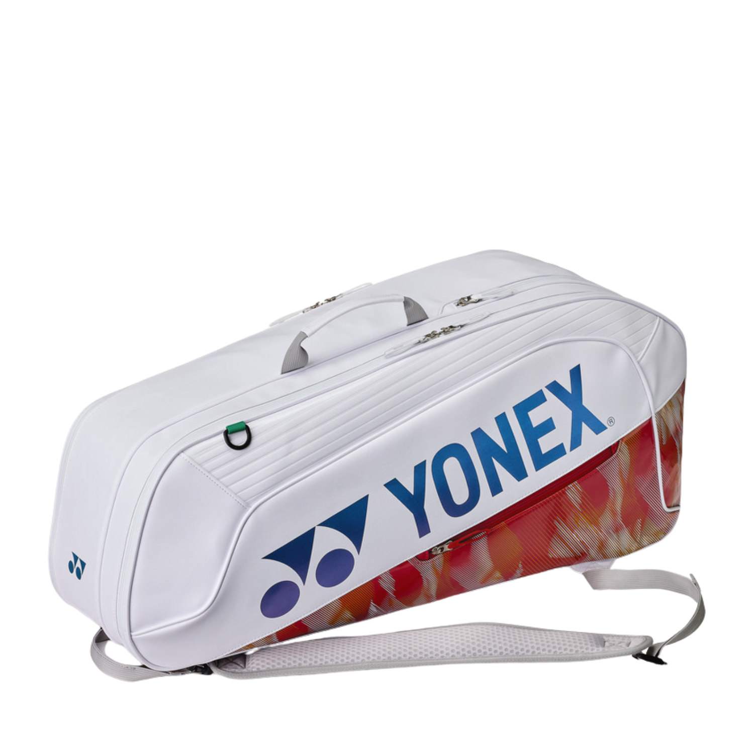 Yonex Expert 6 Racket Bag 2026 in white, a thermal-lined tennis bag