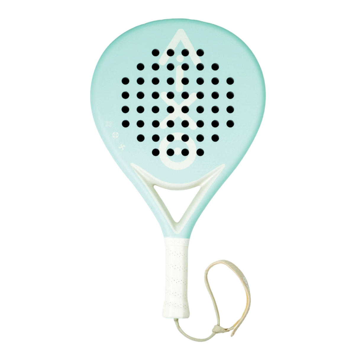Aixo Pastel de Mint full carbon padel racket