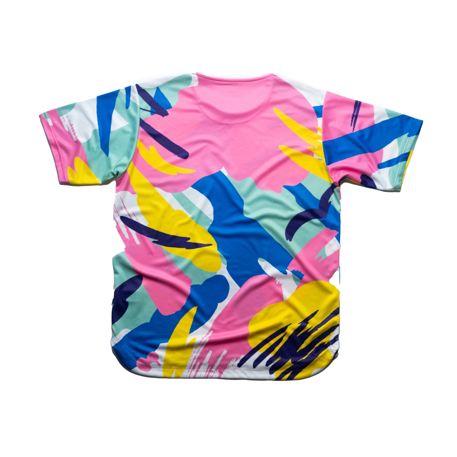 Aixo Abstract T-Shirt Mens (Multicolour Dark)