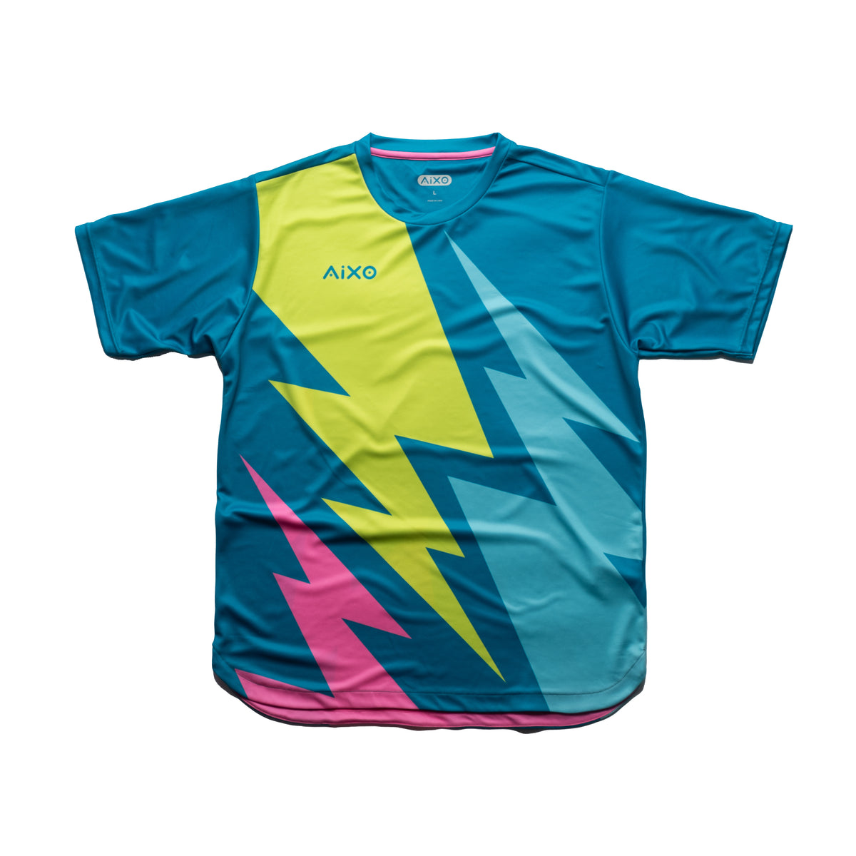 Aixo Bolt T-Shirt Mens (Teal)