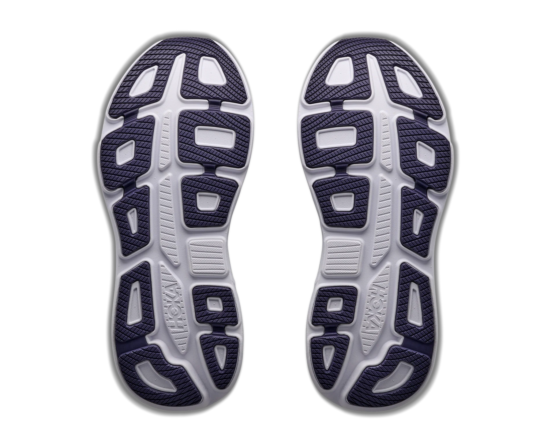 Hoka Bondi 9 Running Shoe Men - Stellar Grey/Squid Ink