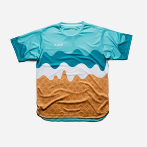 Aixo Sundae Mens T Shirt Mint Delight