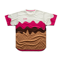 Aixo Sundae Mens T Shirt Vanilla Raspberry Chocolate