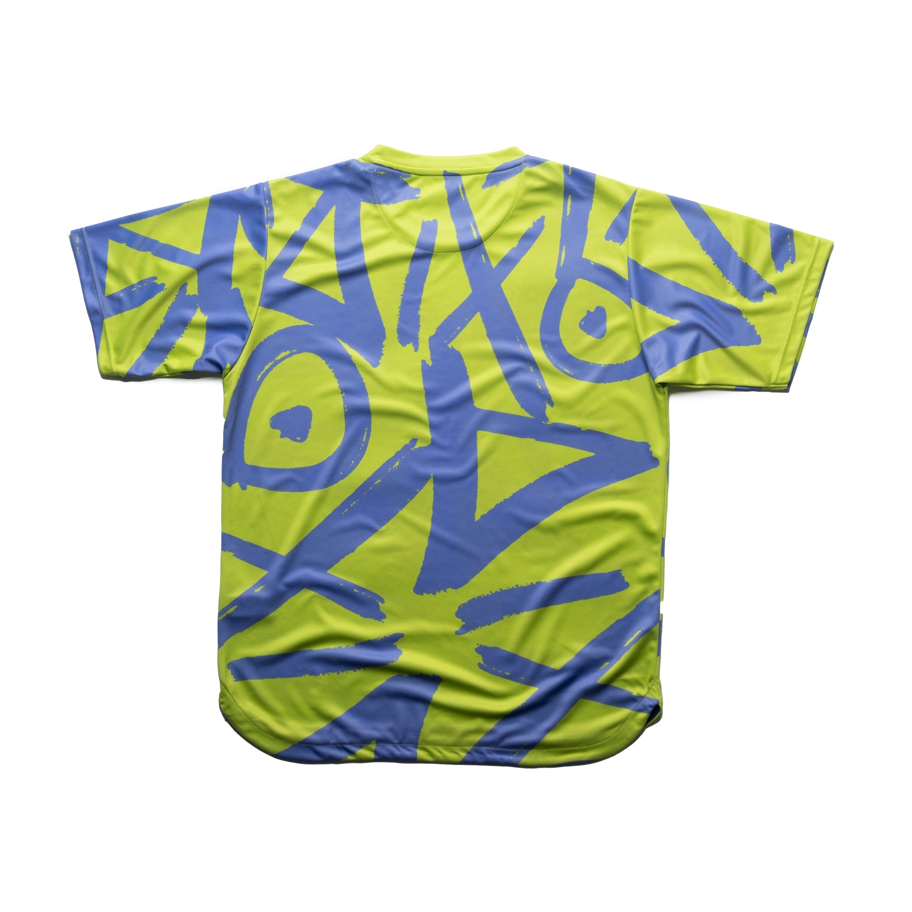 Aixo Tagged Mens T Shirt Lime