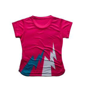 Aixo Bolt T-Shirt Womens (Pink)