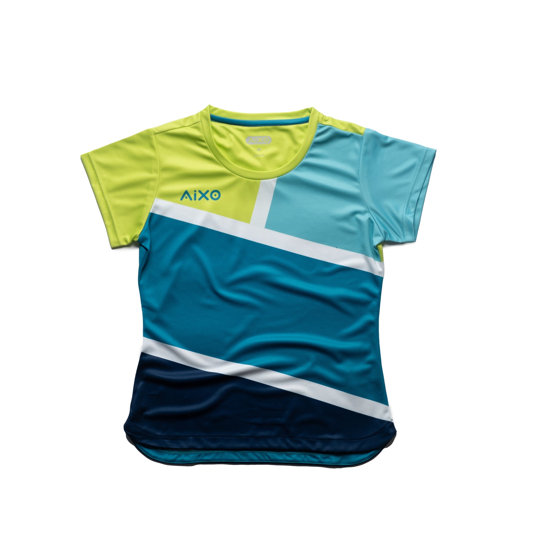 Aixo Court Womens T Shirt Teal