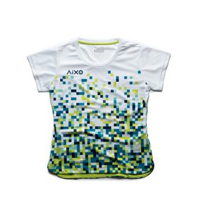 Aixo Pixel T Shirt Women (White)