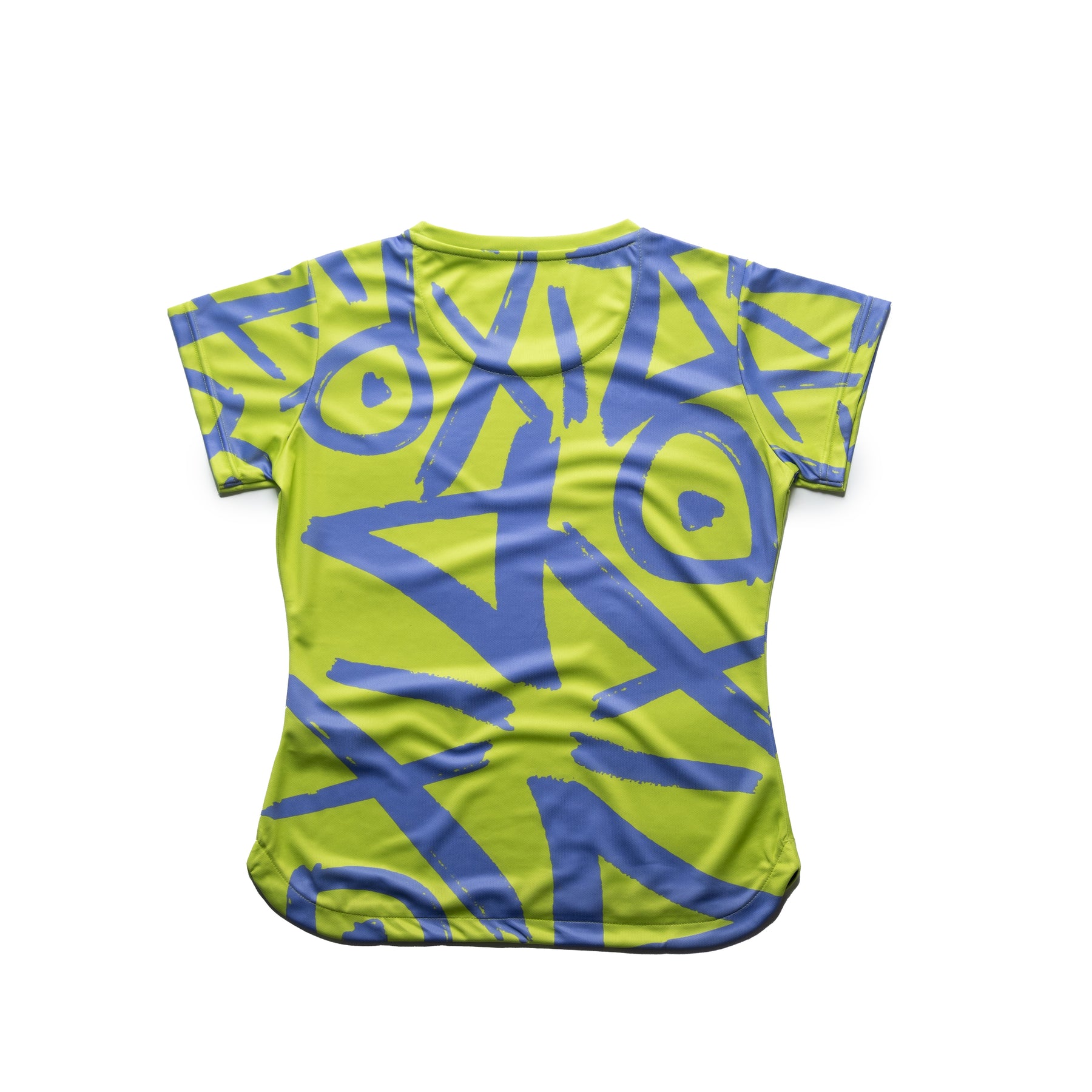 Aixo Tagged Womens T Shirt Lime