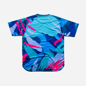 Aixo Abstract T-Shirt Mens (Multicolour Dark)