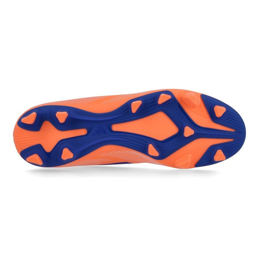 Adidas F50 Club FG/MG Football Boots Junior - Beam Orange/Lucid Blue/White JI0027 by Adidas