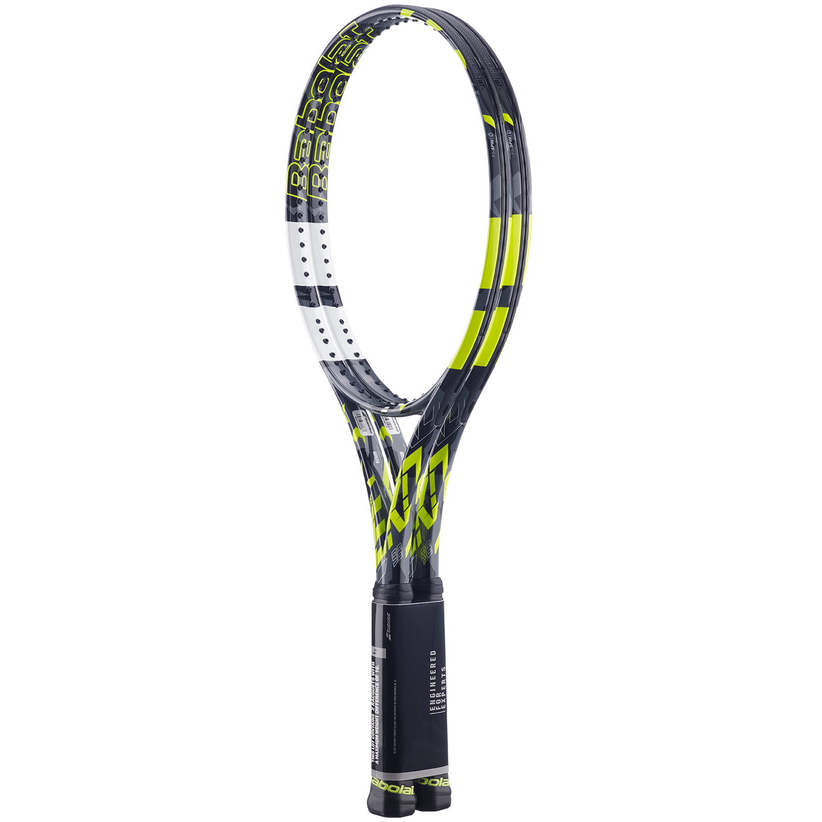 Babolat Pure Aero 98 X2 Unstrung - Yellow/Grey
