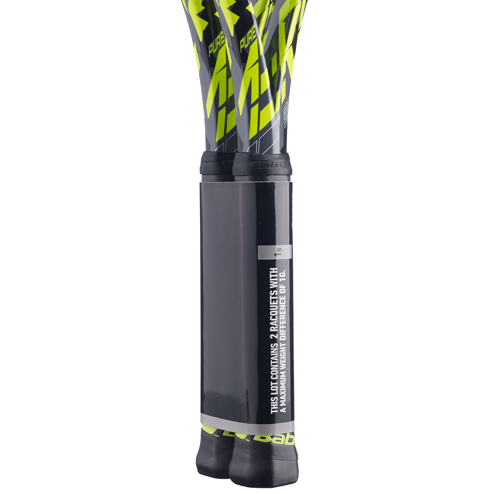 Babolat Pure Aero 98 X2 Unstrung - Yellow/Grey