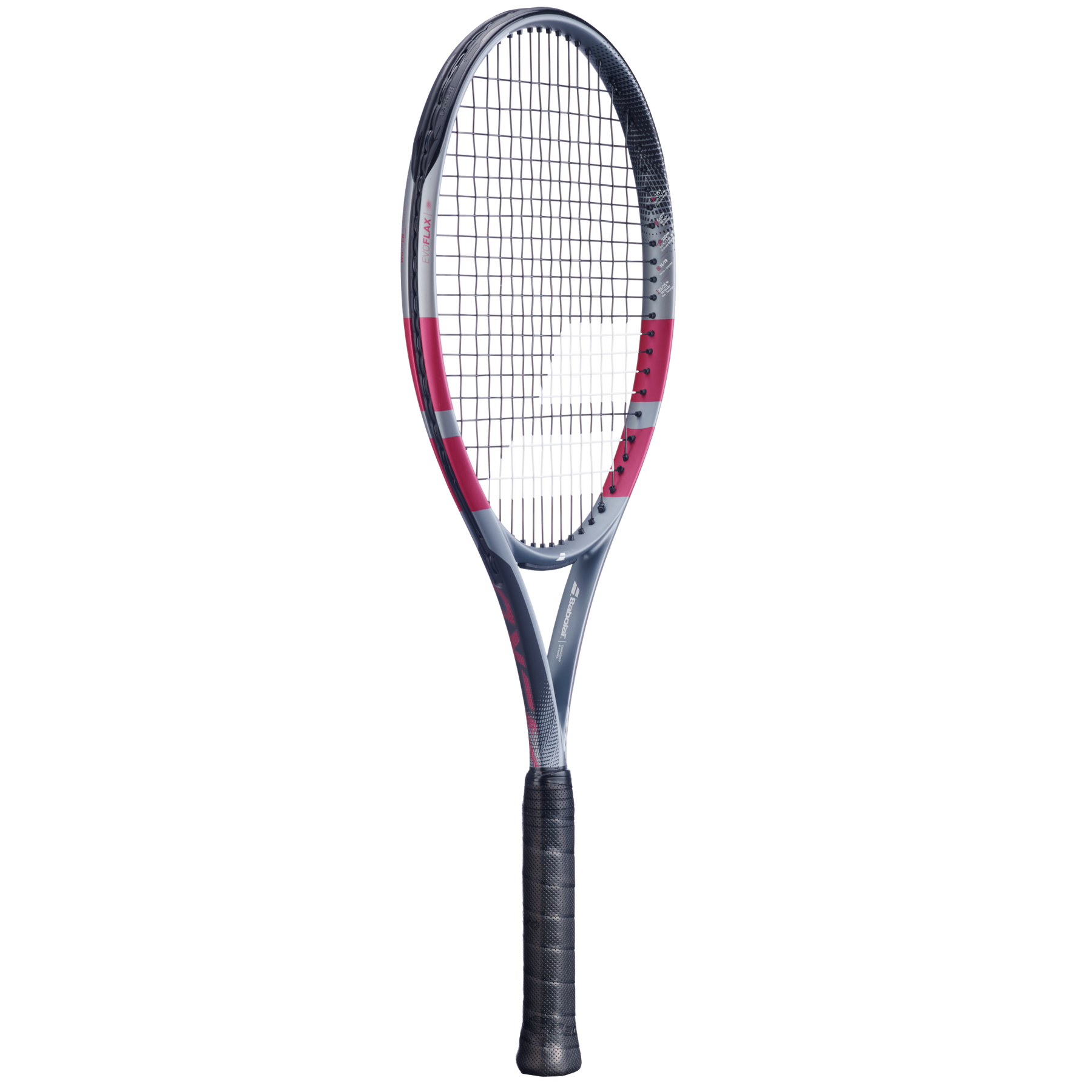 Babolat Evo Aero Pink 2026 Tennis Racket Strung - Pink Tennis Rackets Babolat
