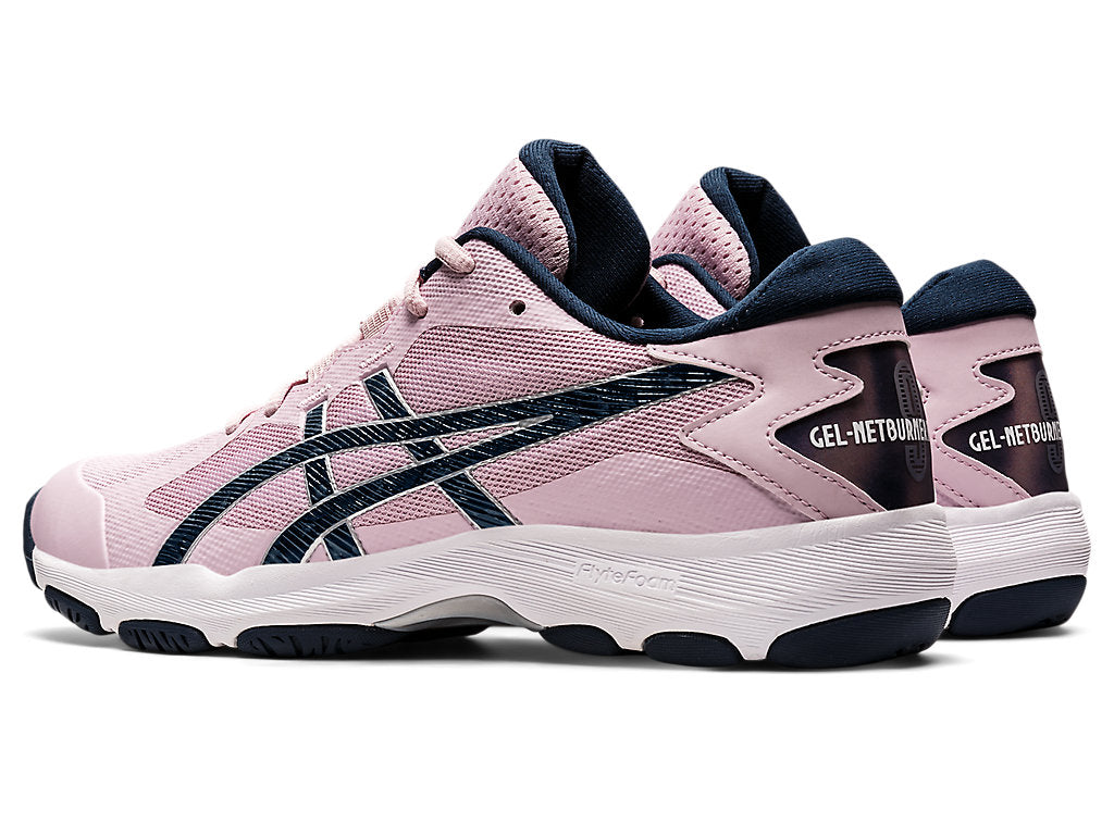 ASICS GEL-NETBURNER ACADEMY 9 - 1072A062 NETBALL SHOES WOMEN (BARELY ROSE)