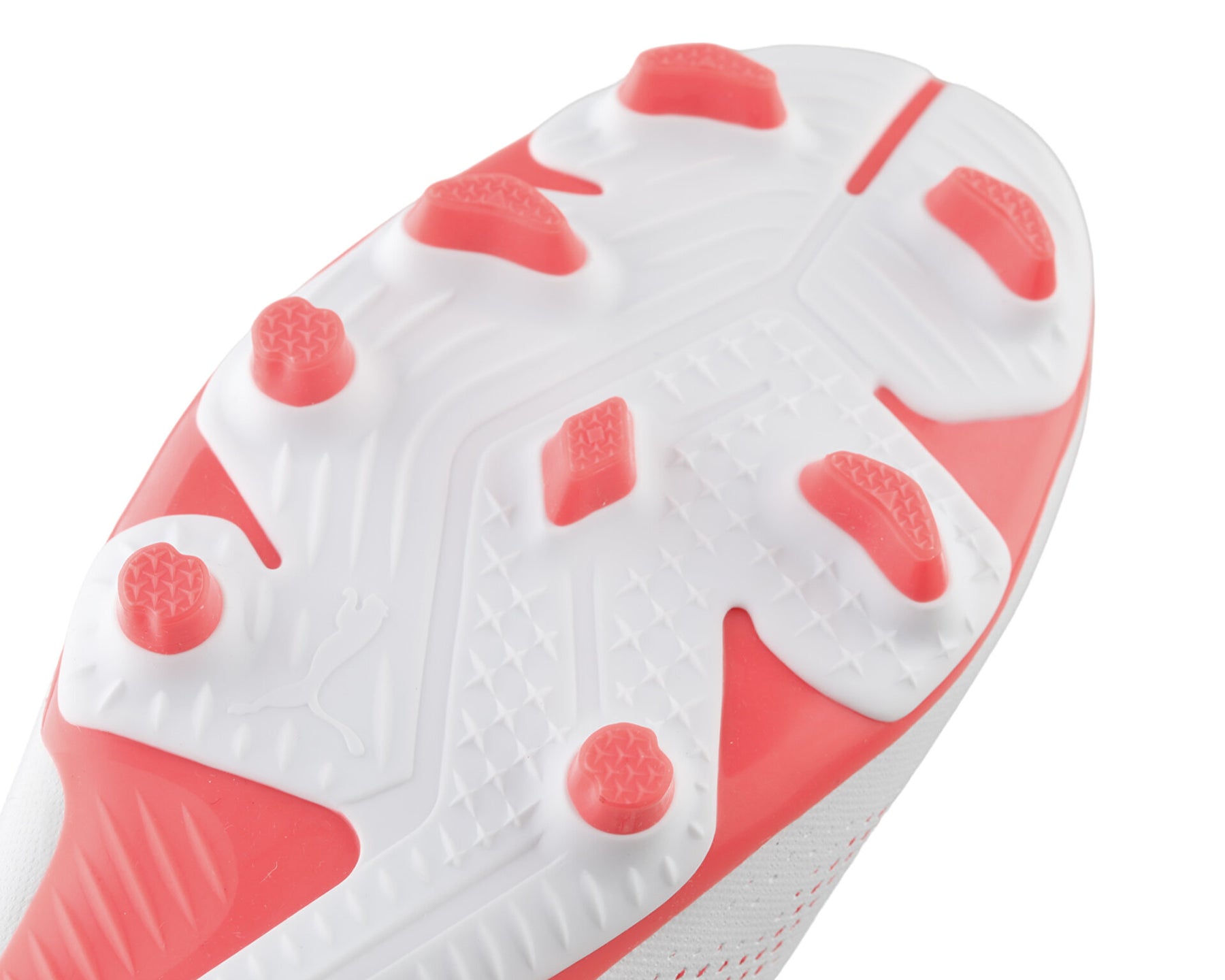 PUMA Future Play FG/AG Football Boots Men – Puma White/Fire Orchid